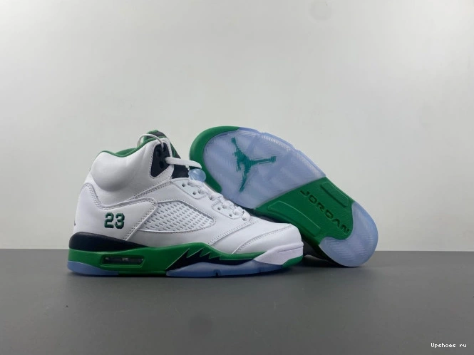 Green DD9336-103 Lucky Jordan 5  Retro  0510
